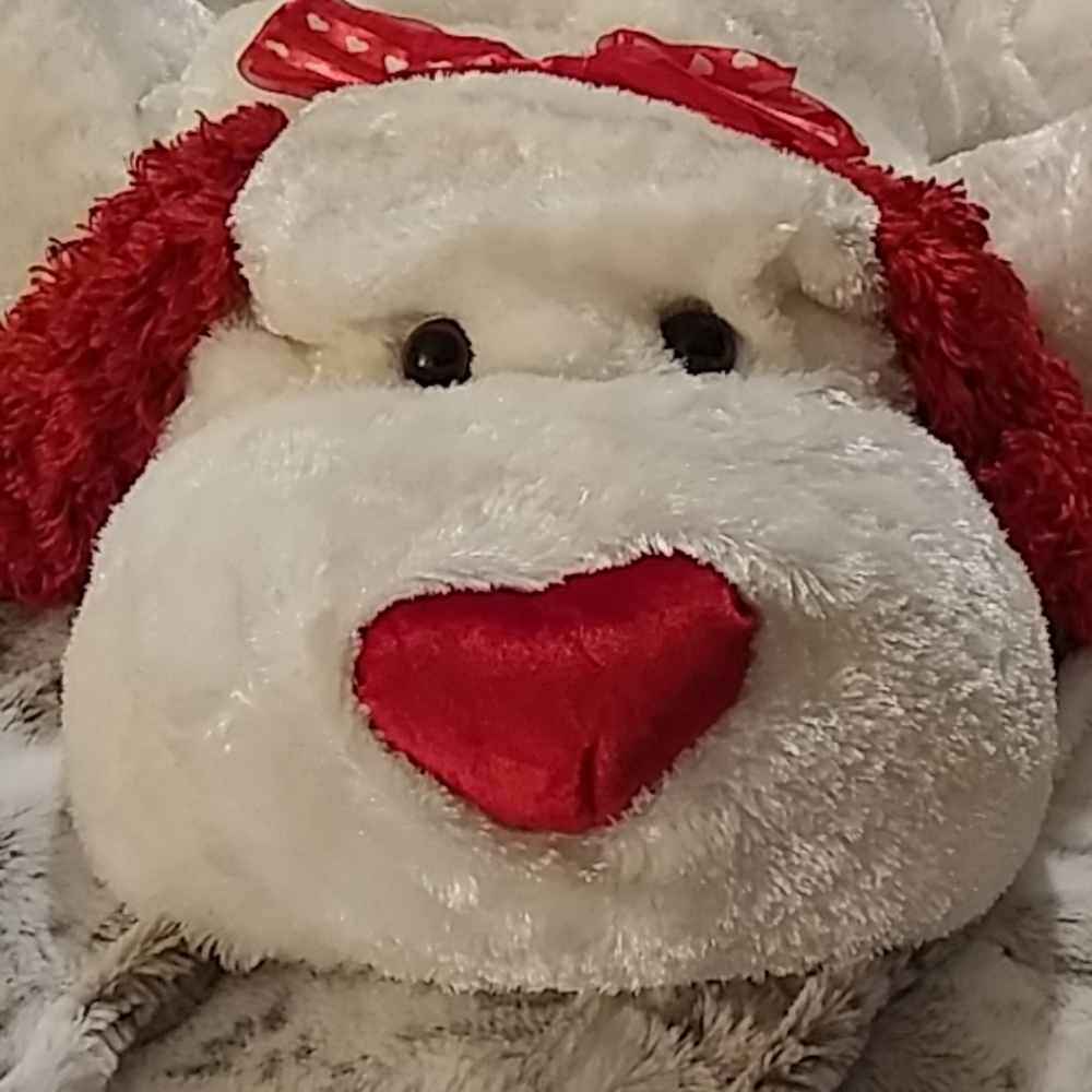 Never used 🎉 Plush valentines stuffed animal XL